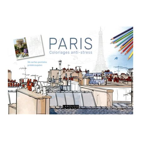 Paris : Coloriages anti-stress
