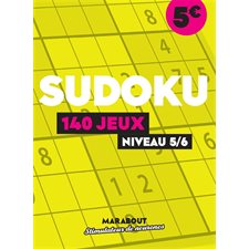 Sudoku : 140 jeux niveau 5 / 6