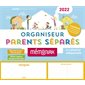 Organiseur parents séparés 2022 : 16 mois : De septembre 2021 à décembre 2022