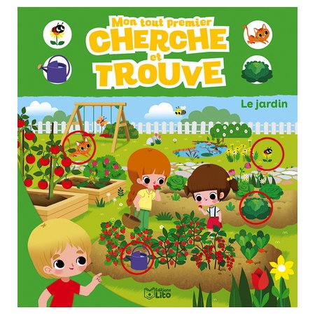 Le jardin : Mon tout premier cherche et trouve