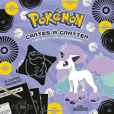 Pokémon : Cartes à gratter : Pokémons de Galar : 10 cartes + des infos + 1 bâtonnet