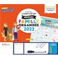 Grand calendrier mensuel famille organisée 2022 : 16 mois : De septembre 2021 à décembre 2022