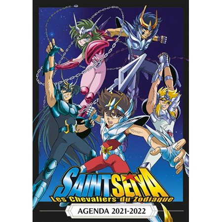 Agenda 2021-2022 : Saint Seiya : Les chevaliers du zodiaque : De septembre 2021 à juin 2022 : 1 jour  /  1 page