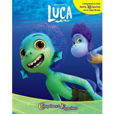 Luca : Comptines et Figurines : Disney Pixar : Comprend 1 livre illustré + 10 figurines + 1 tapie de
