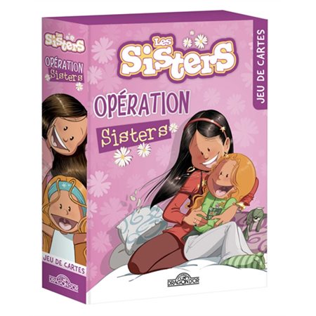 Les Sisters : Opération sisters : Jeu de cartes : 7+ : 2 à 6 joueurs