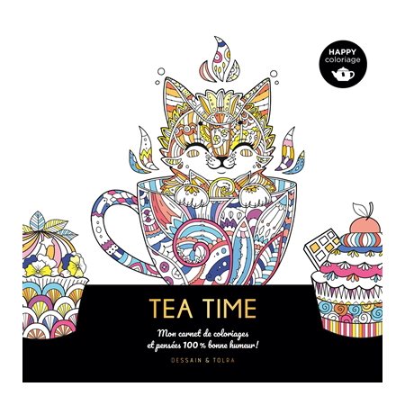 Tea time : Happy coloriage