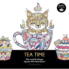 Tea time : Happy coloriage