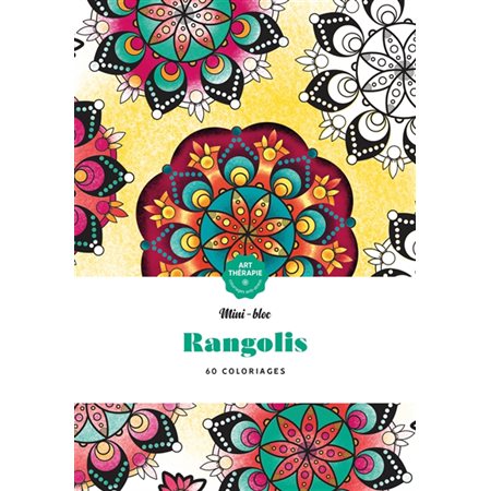 Rangolis : Mini-bloc : 60 coloriages