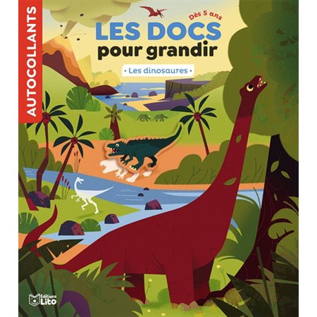 Les dinosaures : Autocollants : Dès 5 ans