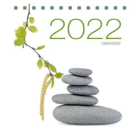 Calendrier de table 2022 : Harmonies zen