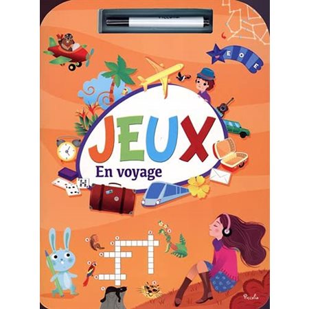 Jeux en voyage : Je joue avec mon feutre