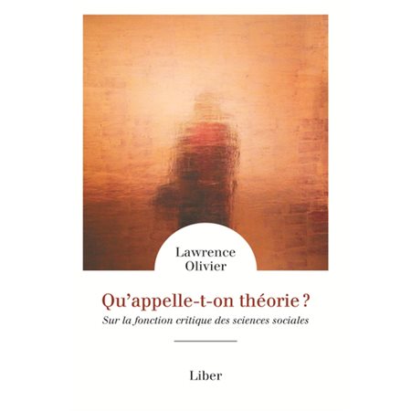 Qu'appelle-t-on théorie ? : Sur la fonction critique des sciences sociales