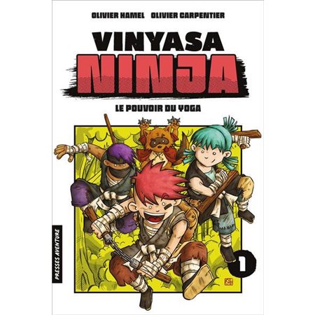 Vinyasa Ninja T.01 : Le pouvoir du yoga : Bande dessinée