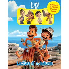 Luca : Lecture et aventures : Comprend 4 figurines et un livre illustré