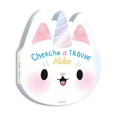 Cherche et trouve Akiko : 3 ans et + : Livre cartonné