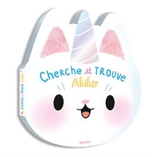 Cherche et trouve Akiko : 3 ans et + : Livre cartonné