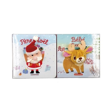 Coffret Noël : Les bébêtes : Bébé renne & Père Noël