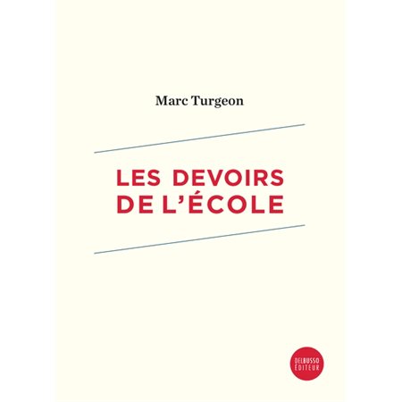 Les devoirs de l'école