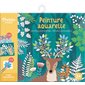 Forêt enchantée : Peinture aquarelle : Ma pochette d'artiste : 10 cartes à peindre + 1 pinceau