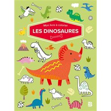 Les dinosaures : Mon livre à colorier