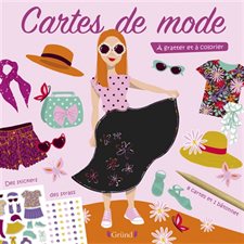 Cartes de mode : Jolis motifs : À gratter et à colorier