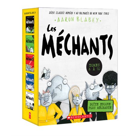 Les méchants : Coffret T.02 : Comprend les tomes 6 à 10 : 6-8