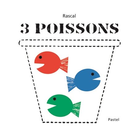 3 poissons : Pastel