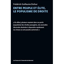 Entre peuple et élite, le populisme de droite (FP)