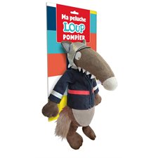 Peluche du  Loup : Loup Pompier