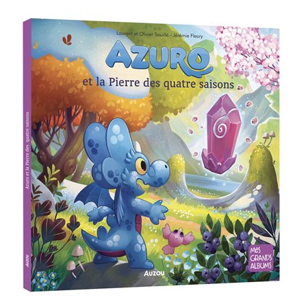 Azuro et la pierre des quatre saisons : Mes grands albums : Couverture rigide