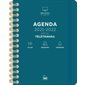 Agenda 2021-2022 : Spécial télétravail : To-do, réunions, urgences : Mes outils de bureau : 1 semaine  /  2 pages