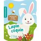 Lapin coquin : Livre de bain avec hochet