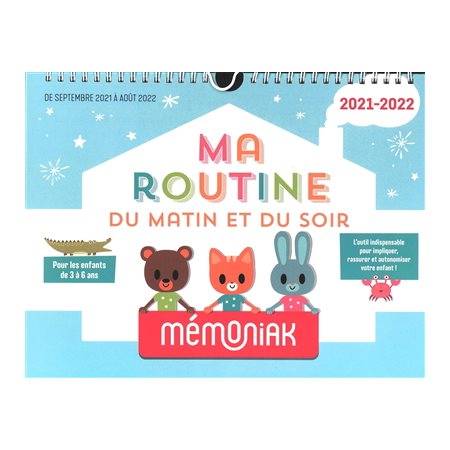 Ma routine du matin et du soir Mémoniak 2021-2022