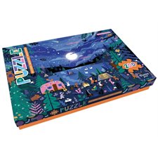 Nuit étoilée : Coffret : Boîte puzzle : 200 pièces : 8 ans et +