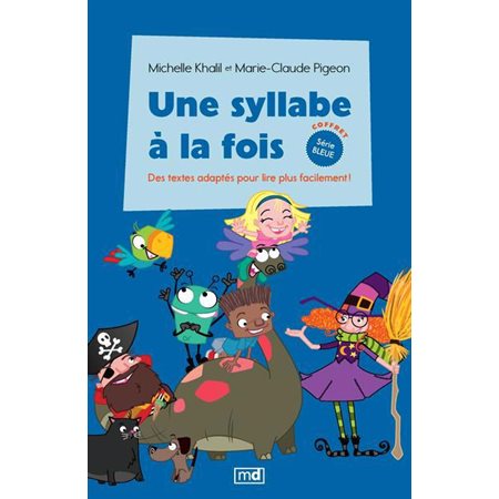 Une syllabe à la fois : Coffret Série bleue : 10 titres : DÉB