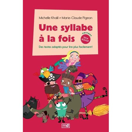 Une syllabe à la fois : Coffret Série rouge : 15 titres : DÉB