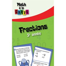 Fractions : 3e année : Math à la carte