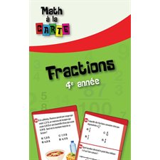 Fractions : 4e année : Math à la carte