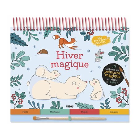 Hiver magique : Mes blocs-notes créatifs