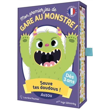 Mon premier jeu de gare au monstre ! : Dès 3 ans : Sauve tes doudous !