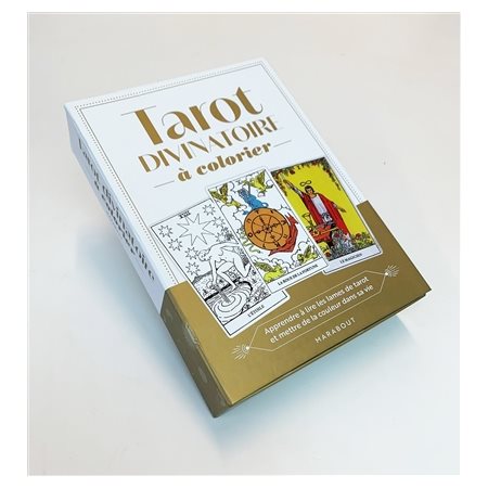 Tarot divinatoire à colorier