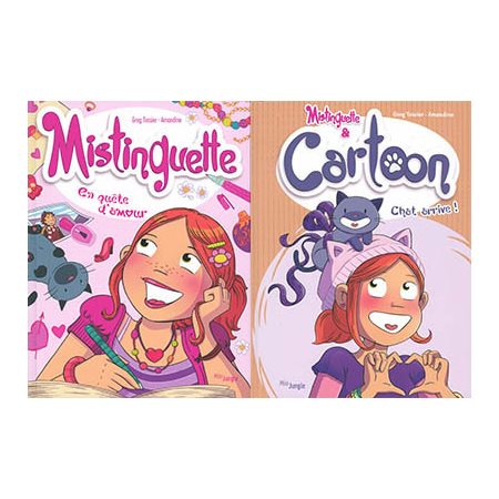Pack : Mistinguette & Cartoon T.01 & Mistinguette T.01 : 2 bande-dessinée pour le prix d'1 ! : Bande dessinée
