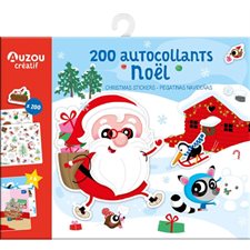 200 autocollants Noël : Ma pochette d'artiste