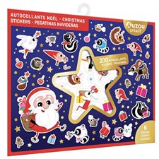 200 autocollants Noël : Ma pochette d'artiste