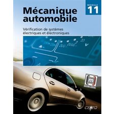 Mécanique automobile Module 11 : Vérification de système électrique et électriques : 5298-110--G