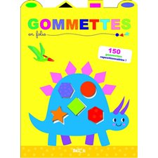 Dinosaure :  : Gommettes en folie : 3+ : 130 + gommettes repositionnalbes !