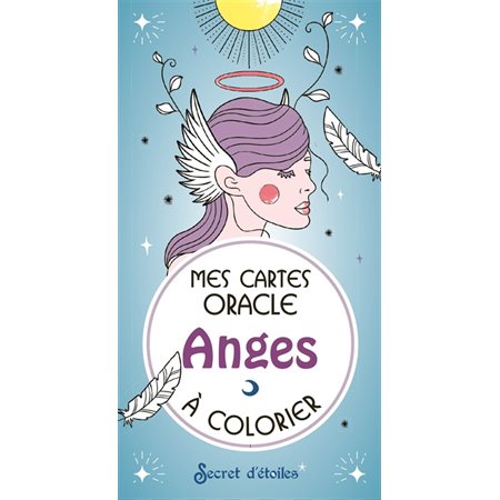 Anges à colorier : Mes cartes oracle à colorier