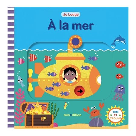 A la mer : Un livre à glissières