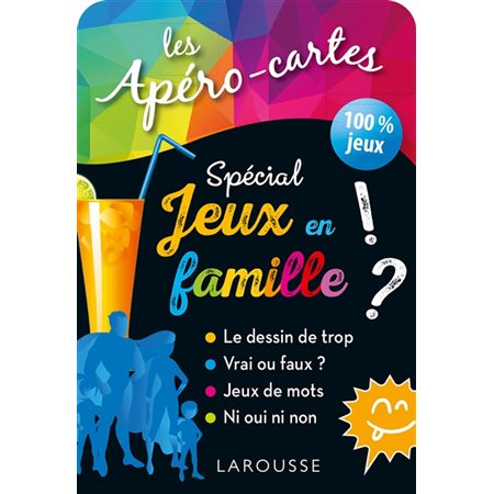 Les apéro-cartes spécial jeux en famille