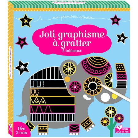 Joli graphisme à gratter